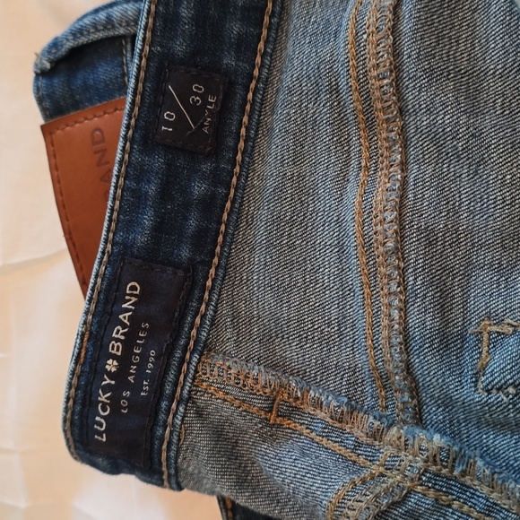 Lucky Brand High Rise Skinny Bridgette Ankle - Picture 2 of 5